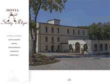 Tablet Screenshot of hotelstarymlyn.pl